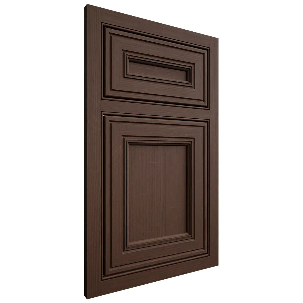 Shiloh Cabinetry Beaded Inset Glenbrook White Oak Quarter Sawn Braun Door
