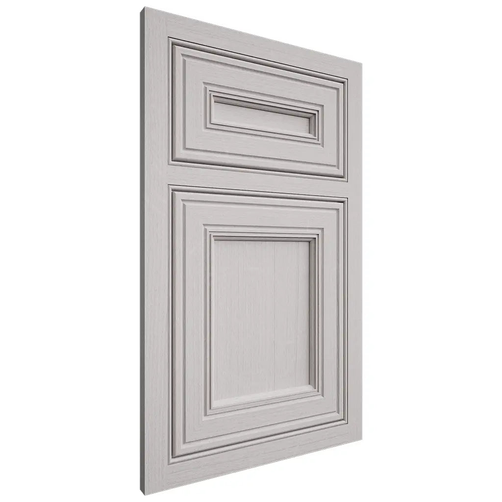 Shiloh Cabinetry Beaded Inset Glenbrook White Oak Quarter Sawn Cotton Door