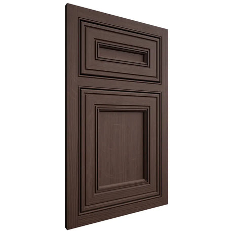 Shiloh Cabinetry Beaded Inset Glenbrook White Oak Quarter Sawn Dusk Door