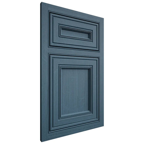 Shiloh Cabinetry Beaded Inset Glenbrook White Oak Quarter Sawn Hudson Door