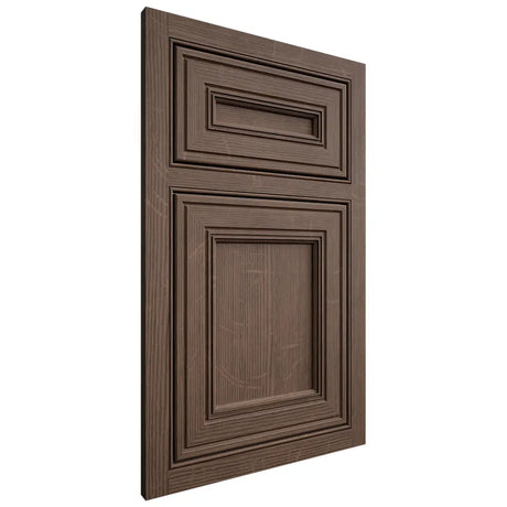 Shiloh Cabinetry Beaded Inset Glenbrook White Oak Quarter Sawn Mineral Door