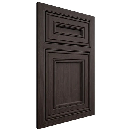Shiloh Cabinetry Beaded Inset Glenbrook White Oak Quarter Sawn Morel Door