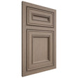 Shiloh Cabinetry Beaded Inset Glenbrook White Oak Rift Cut Almond Door