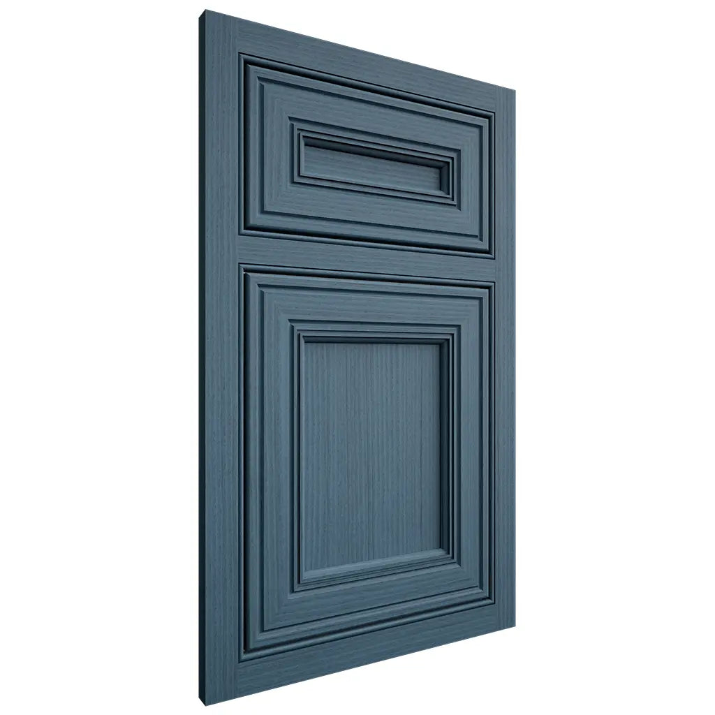 Shiloh Cabinetry Beaded Inset Glenbrook White Oak Rift Cut Hudson Door