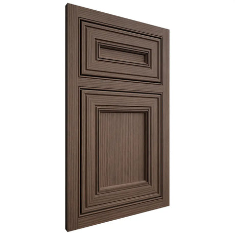Shiloh Cabinetry Beaded Inset Glenbrook White Oak Rift Cut Mineral Door