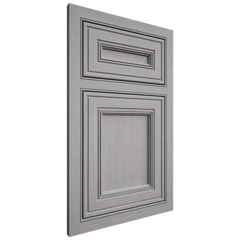 Shiloh Cabinetry Beaded Inset Glenbrook White Oak Rift Cut Stratus Door