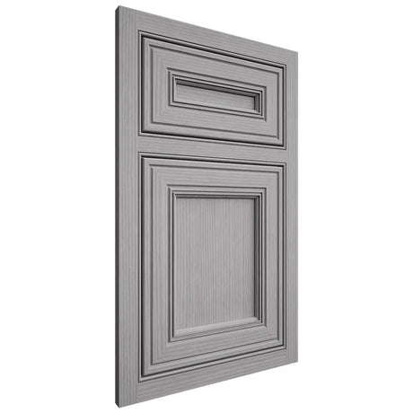 Shiloh Cabinetry Beaded Inset Glenbrook White Oak Rift Cut Stratus Door