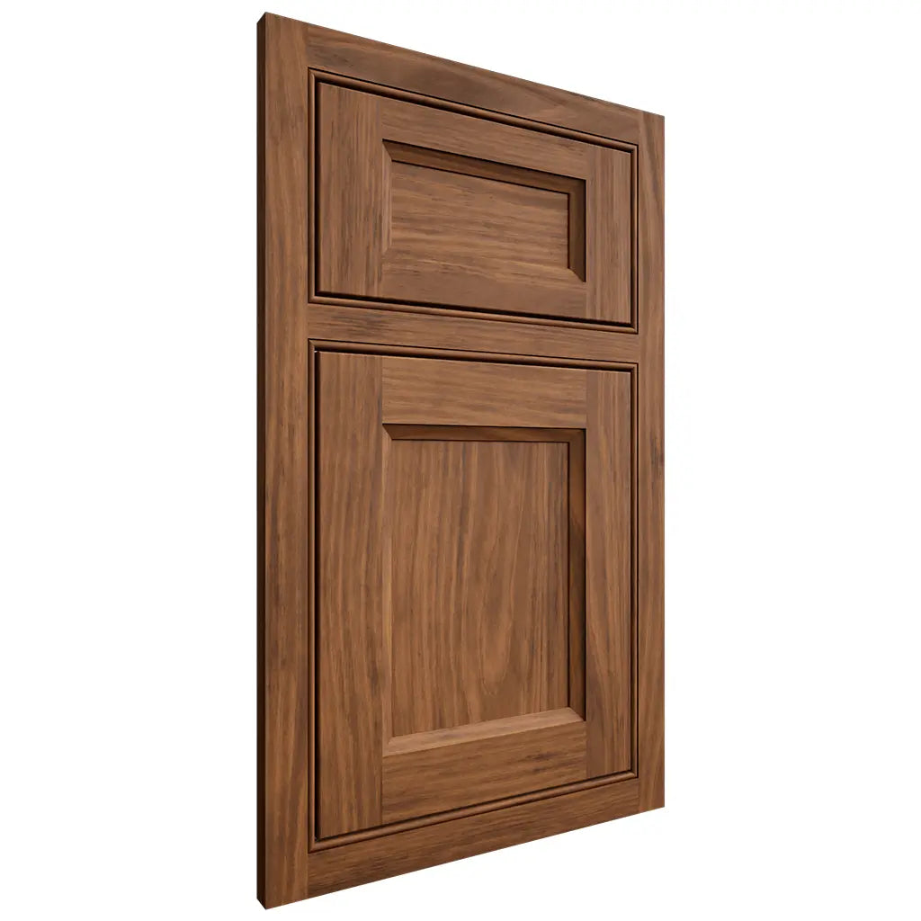 Shiloh Cabinetry Beaded Inset Greensboro Cherry Plain Cut Carob Door