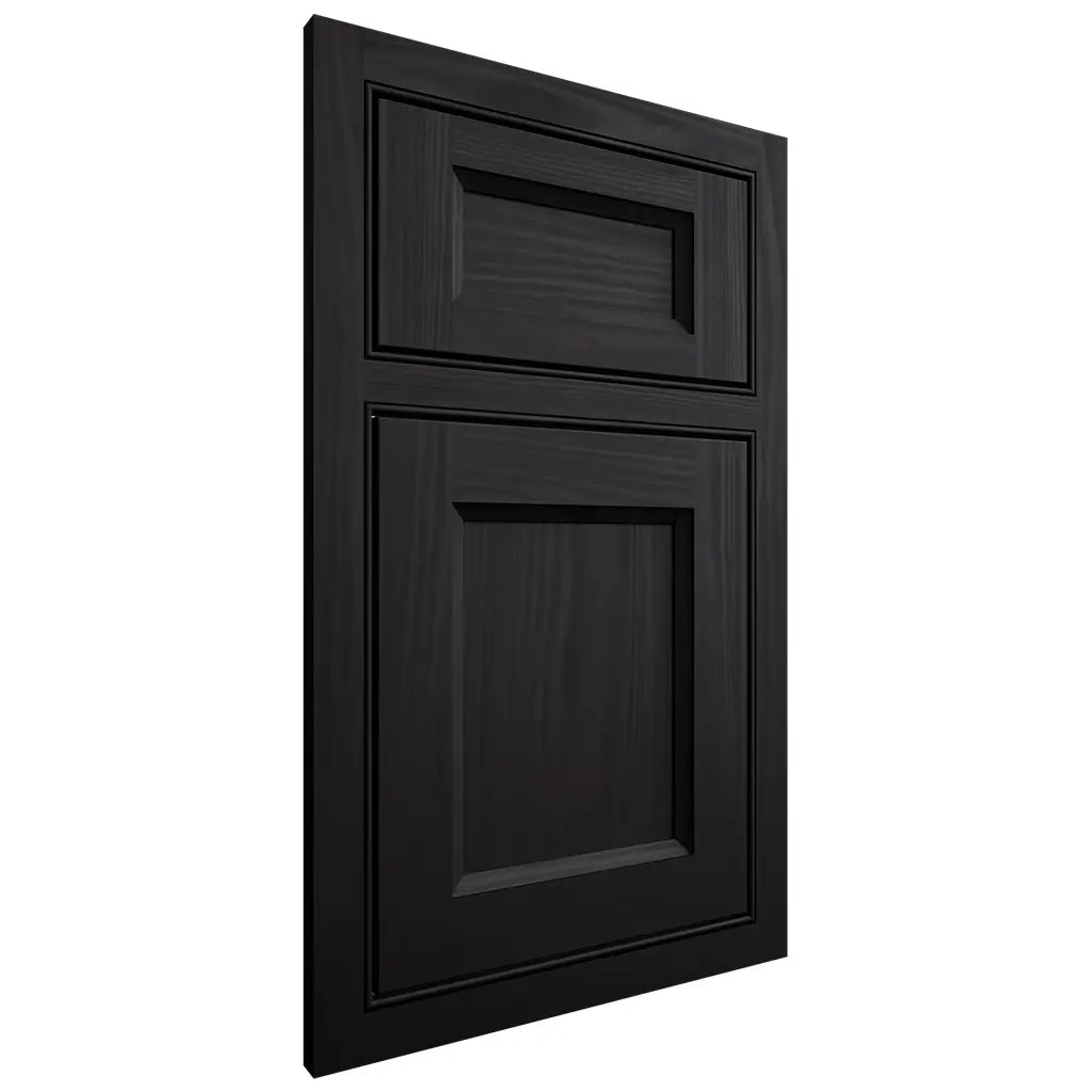 Shiloh Cabinetry Beaded Inset Greensboro Cherry Plain Cut Espresso Door