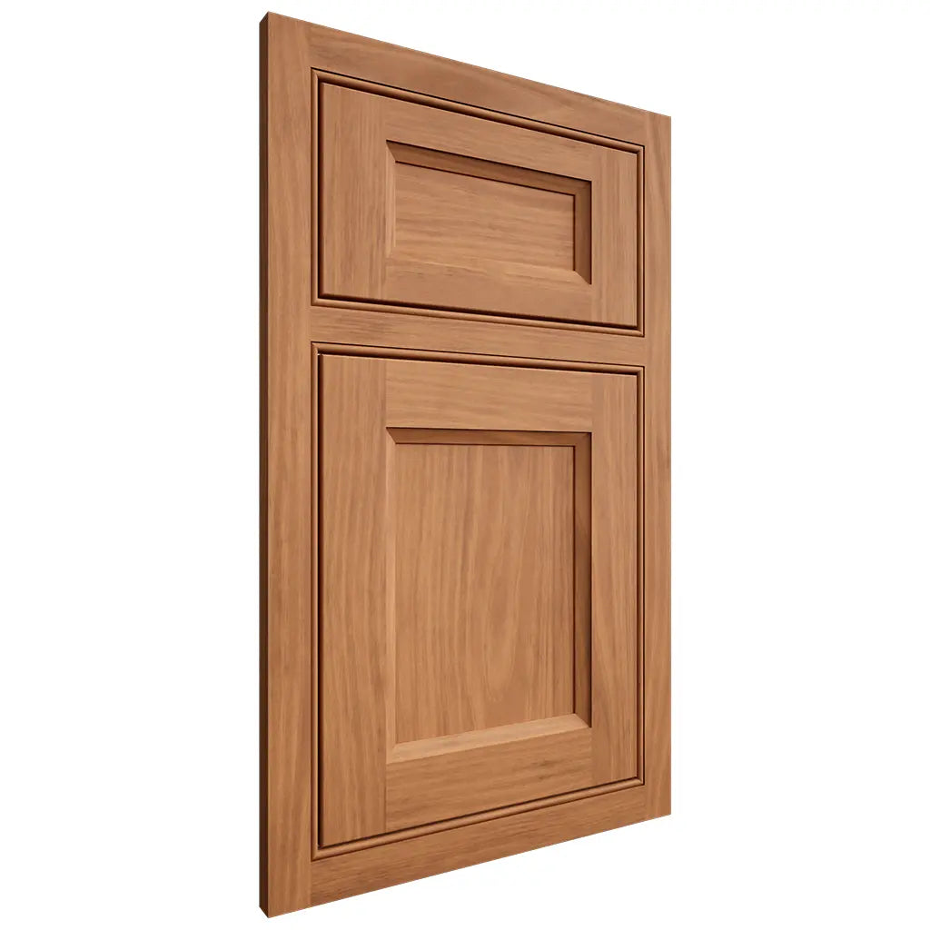 Shiloh Cabinetry Beaded Inset Greensboro Cherry Plain Cut Medium Door
