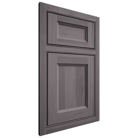 Shiloh Cabinetry Beaded Inset Greensboro Hickory Plain Cut Cadet Door