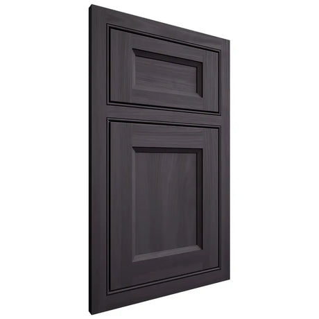 Shiloh Cabinetry Beaded Inset Greensboro Hickory Plain Cut Harbor Door