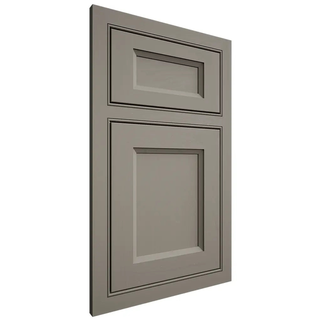 Shiloh Cabinetry Beaded Inset Greensboro Maple Plain Cut Thyme Door