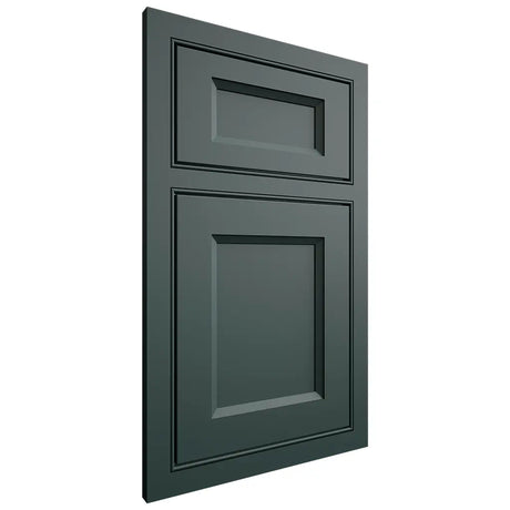 Shiloh Cabinetry Beaded Inset Greensboro Paintable Billiard Green Door