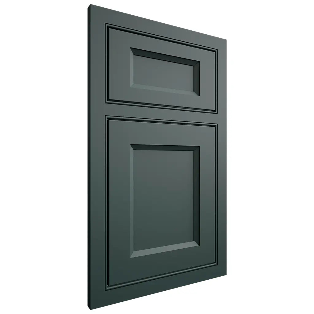 Shiloh Cabinetry Beaded Inset Greensboro Paintable Billiard Green Door