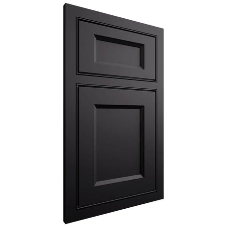 Shiloh Cabinetry Beaded Inset Greensboro Paintable Black Door