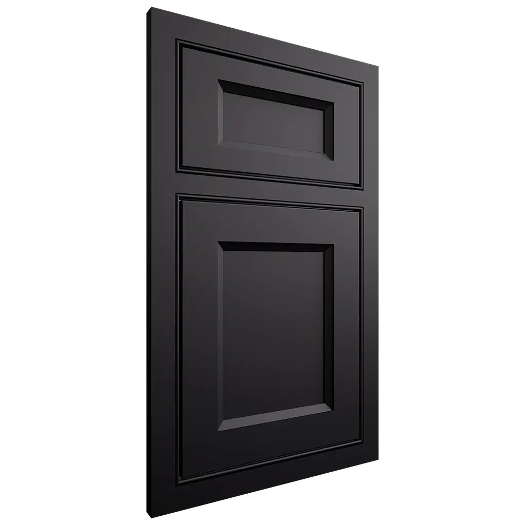 Shiloh Cabinetry Beaded Inset Greensboro Paintable Black Door
