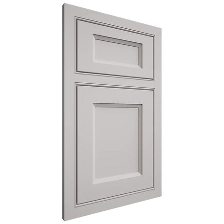 Shiloh Cabinetry Beaded Inset Greensboro Paintable Light French Gray Door