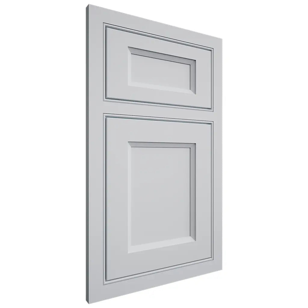 Shiloh Cabinetry Beaded Inset Greensboro Paintable Niebla Azul Door