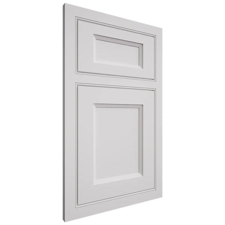 Shiloh Cabinetry Beaded Inset Greensboro Paintable Pure White Door