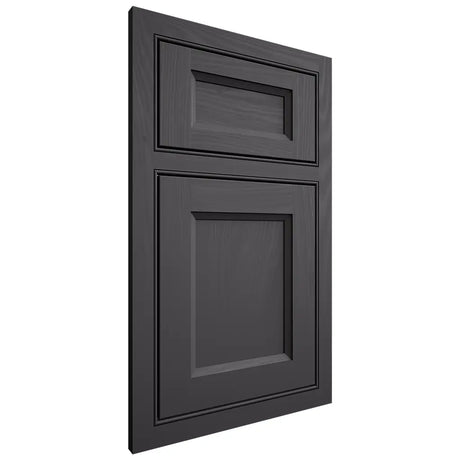 Shiloh Cabinetry Beaded Inset Greensboro Poplar Plain Cut Cadet Door