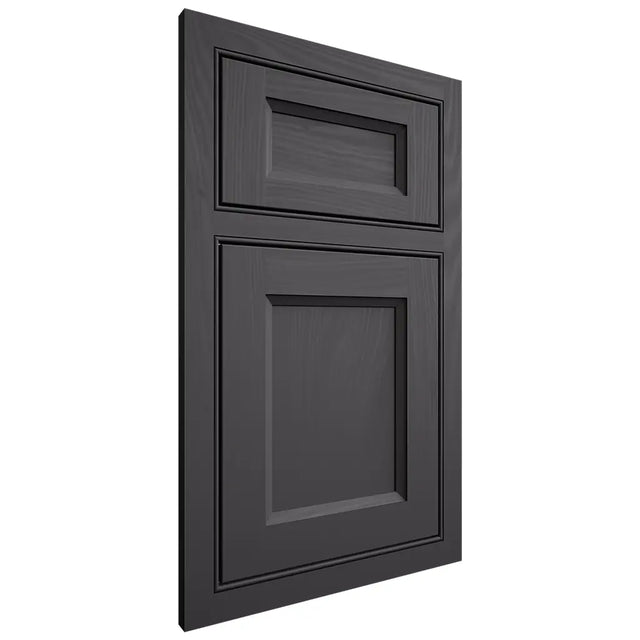 Shiloh Cabinetry Beaded Inset Greensboro Poplar Plain Cut Cadet Door