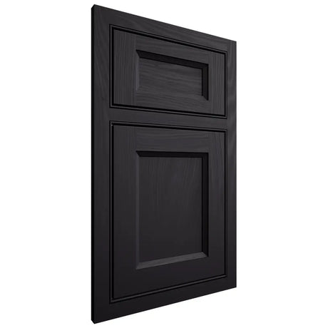 Shiloh Cabinetry Beaded Inset Greensboro Poplar Plain Cut Harbor Door