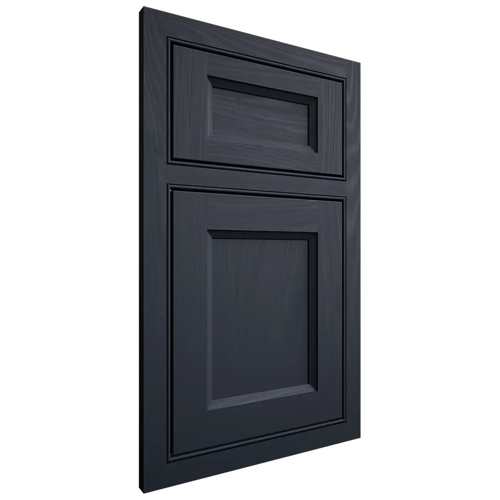 Shiloh Cabinetry Beaded Inset Greensboro Poplar Plain Cut Hudson Door
