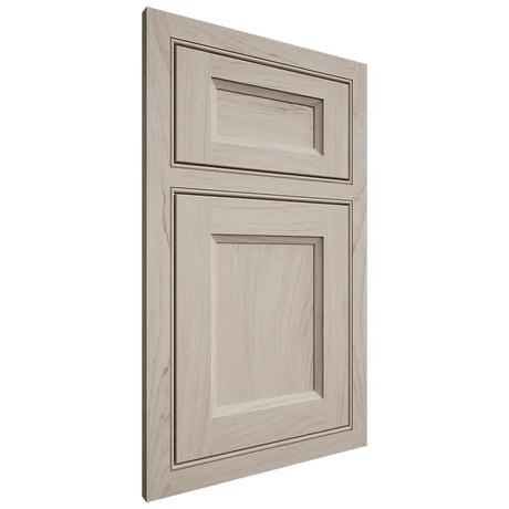 Shiloh Cabinetry Beaded Inset Greensboro Poplar Plain Cut Seagull Door