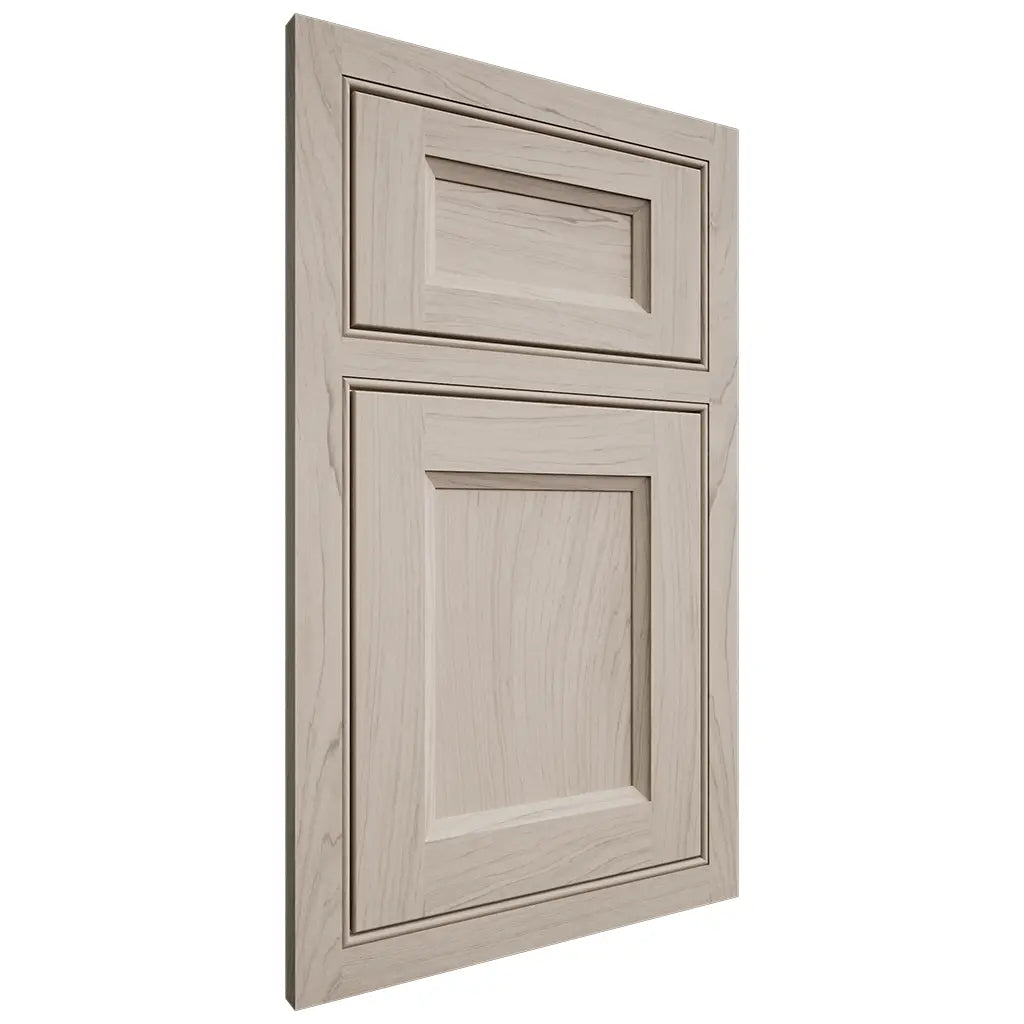 Shiloh Cabinetry Beaded Inset Greensboro Poplar Plain Cut Seagull Door