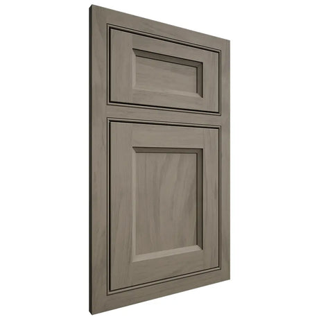 Shiloh Cabinetry Beaded Inset Greensboro Poplar Plain Cut Sterling Door