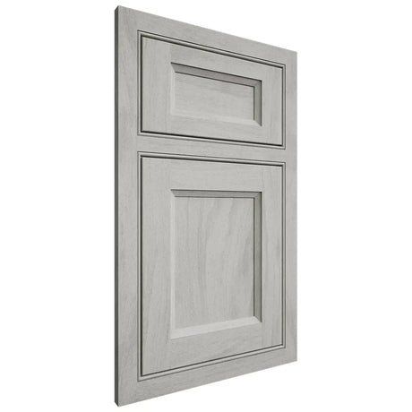Shiloh Cabinetry Beaded Inset Greensboro Poplar Plain Cut Stratus Door