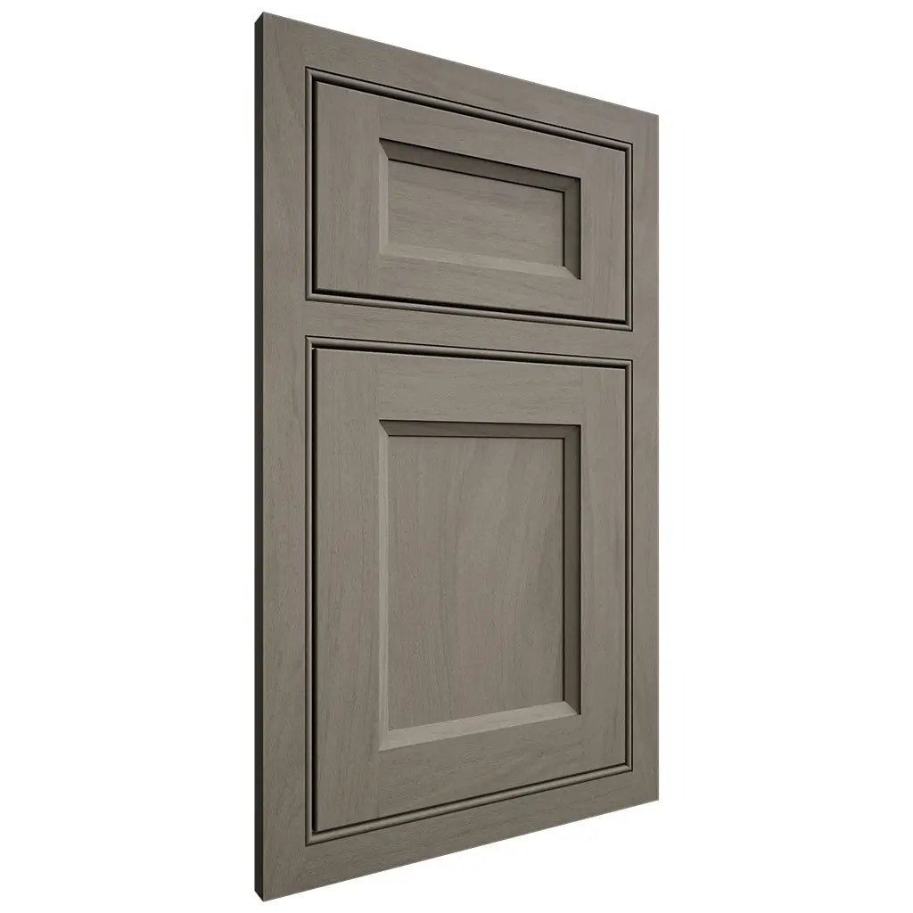 Shiloh Cabinetry Beaded Inset Greensboro Poplar Plain Cut Thyme Door