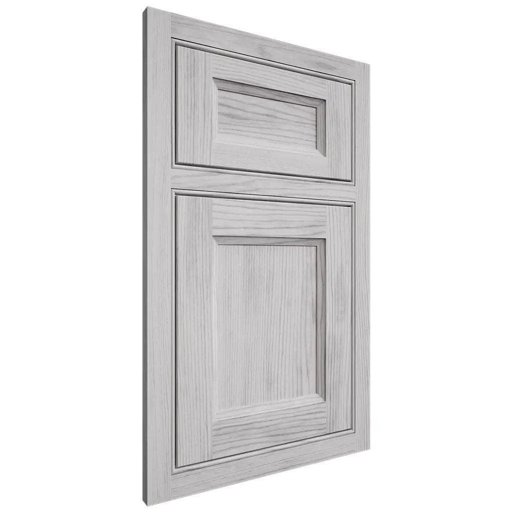 Shiloh Cabinetry Beaded Inset Greensboro Walnut Plain Cut Stratus Door