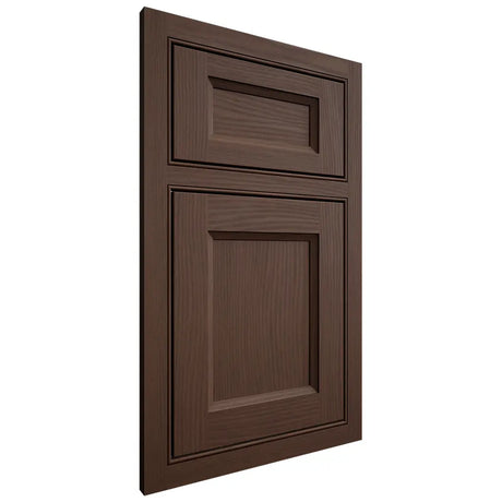 Shiloh Cabinetry Beaded Inset Greensboro White Oak Plain Cut Braun Door