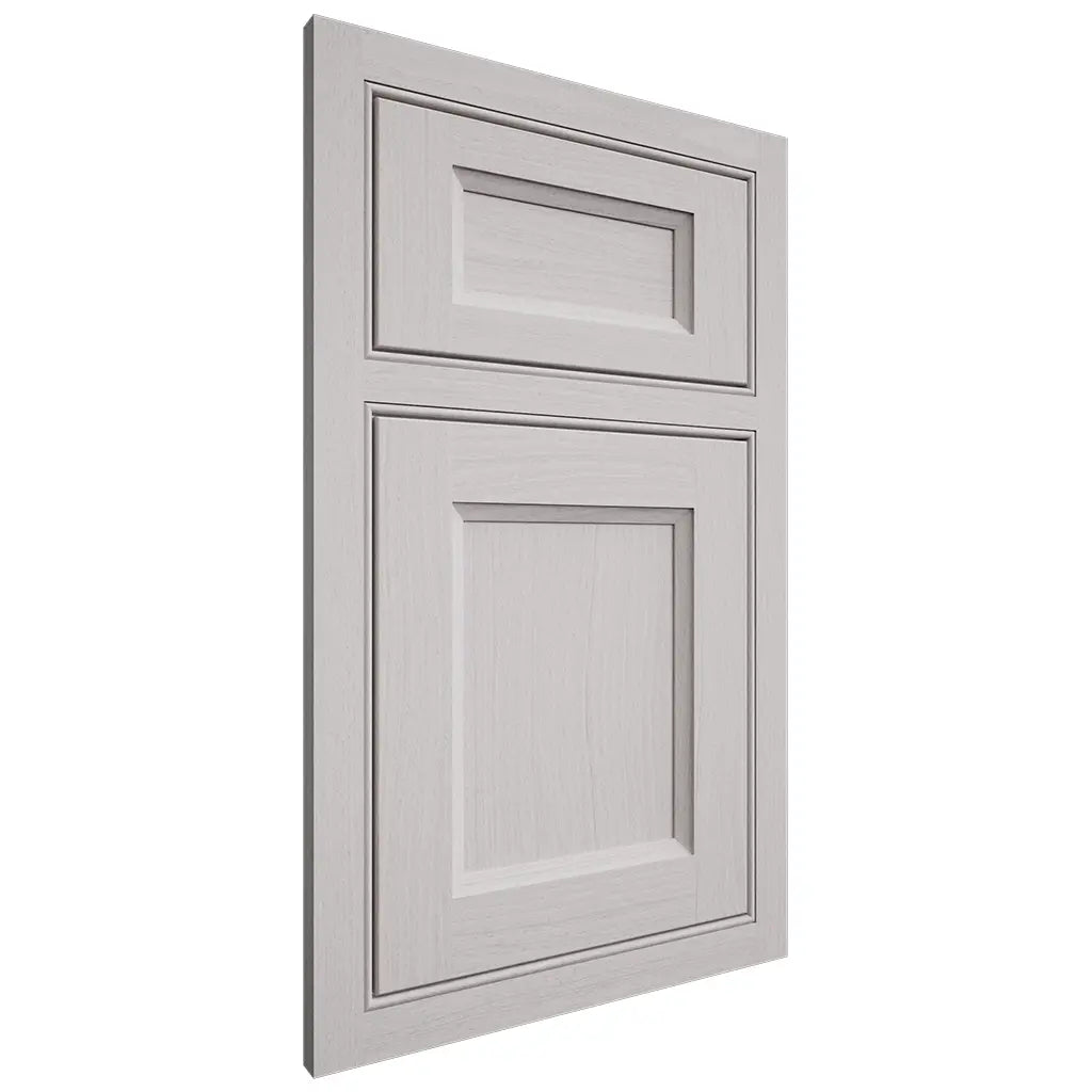 Shiloh Cabinetry Beaded Inset Greensboro White Oak Plain Cut Cotton Door