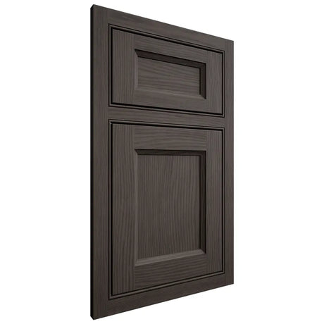 Shiloh Cabinetry Beaded Inset Greensboro White Oak Plain Cut Creekside Door