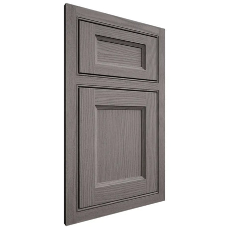 Shiloh Cabinetry Beaded Inset Greensboro White Oak Plain Cut Flagstone Door
