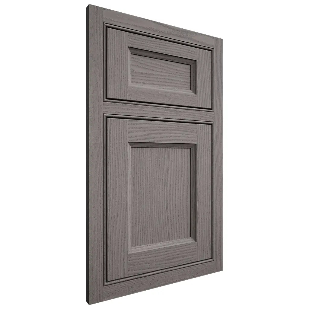 Shiloh Cabinetry Beaded Inset Greensboro White Oak Plain Cut Flagstone Door