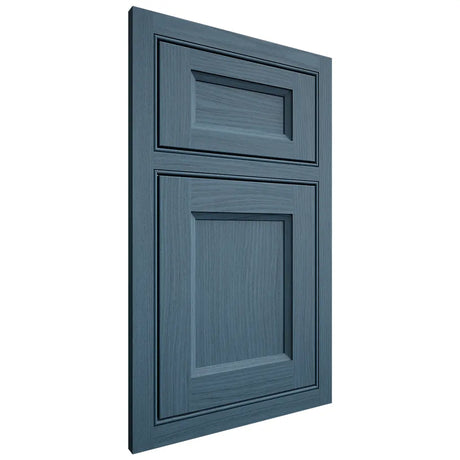 Shiloh Cabinetry Beaded Inset Greensboro White Oak Plain Cut Hudson Door