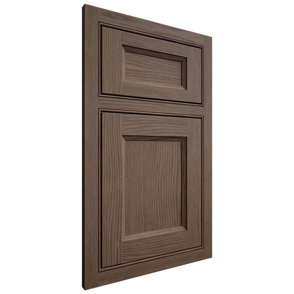 Shiloh Cabinetry Beaded Inset Greensboro White Oak Plain Cut Mineral Door