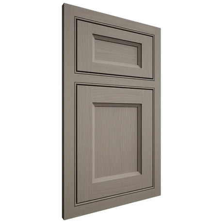 Shiloh Cabinetry Beaded Inset Greensboro White Oak Plain Cut Thyme Door