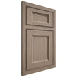 Shiloh Cabinetry Beaded Inset Greensboro White Oak Quarter Sawn Almond Door