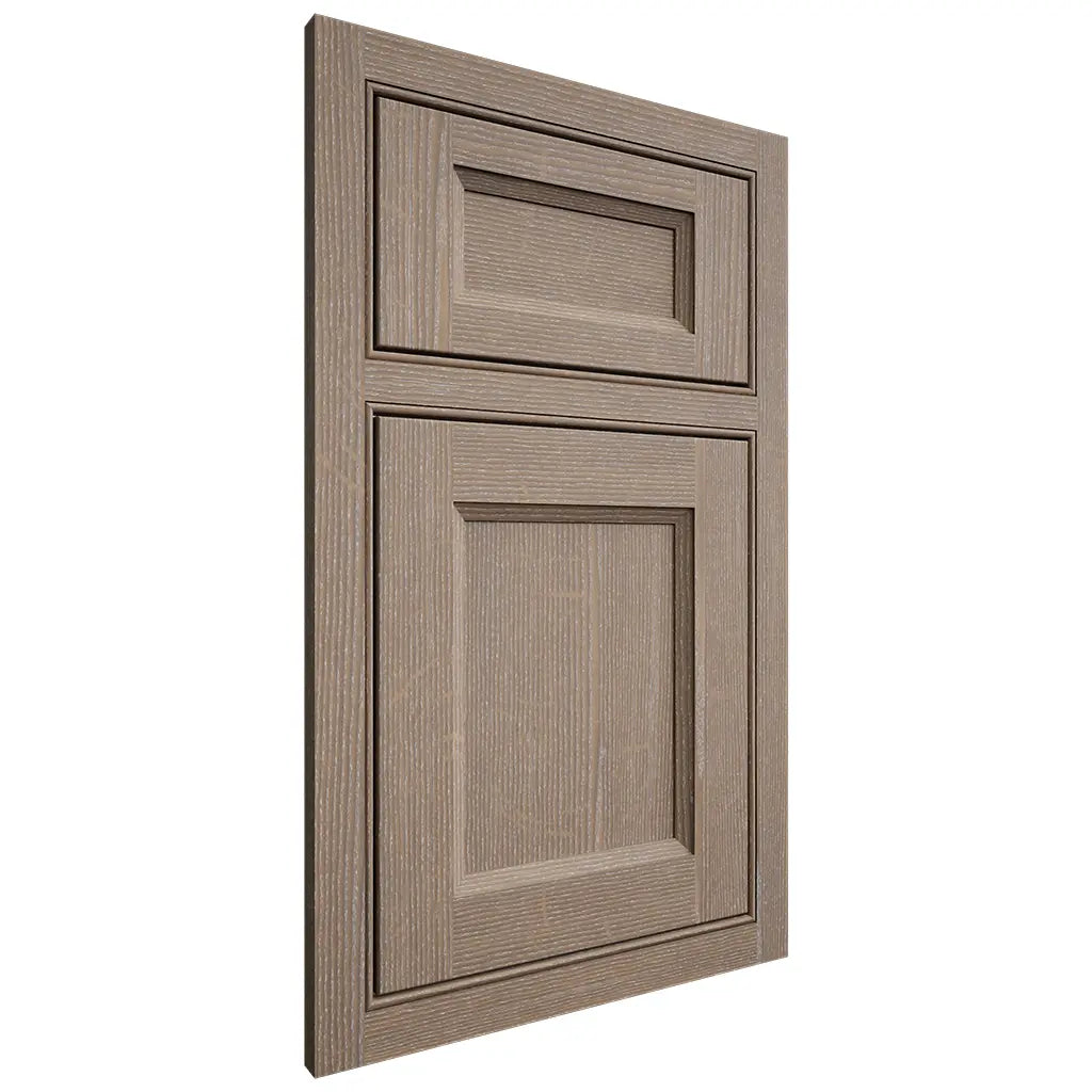 Shiloh Cabinetry Beaded Inset Greensboro White Oak Quarter Sawn Almond Door