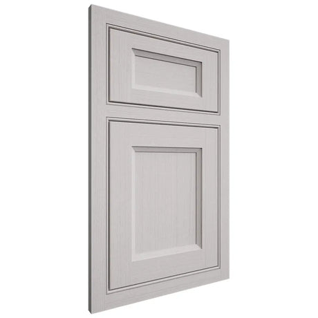 Shiloh Cabinetry Beaded Inset Greensboro White Oak Quarter Sawn Cotton Door