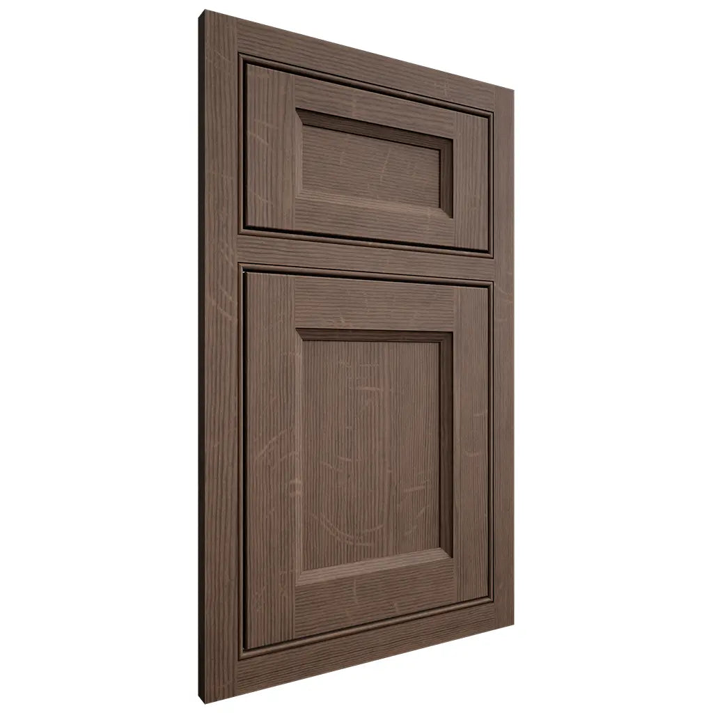 Shiloh Cabinetry Beaded Inset Greensboro White Oak Quarter Sawn Mineral Door
