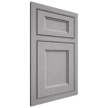 Shiloh Cabinetry Beaded Inset Greensboro White Oak Quarter Sawn Stratus Door