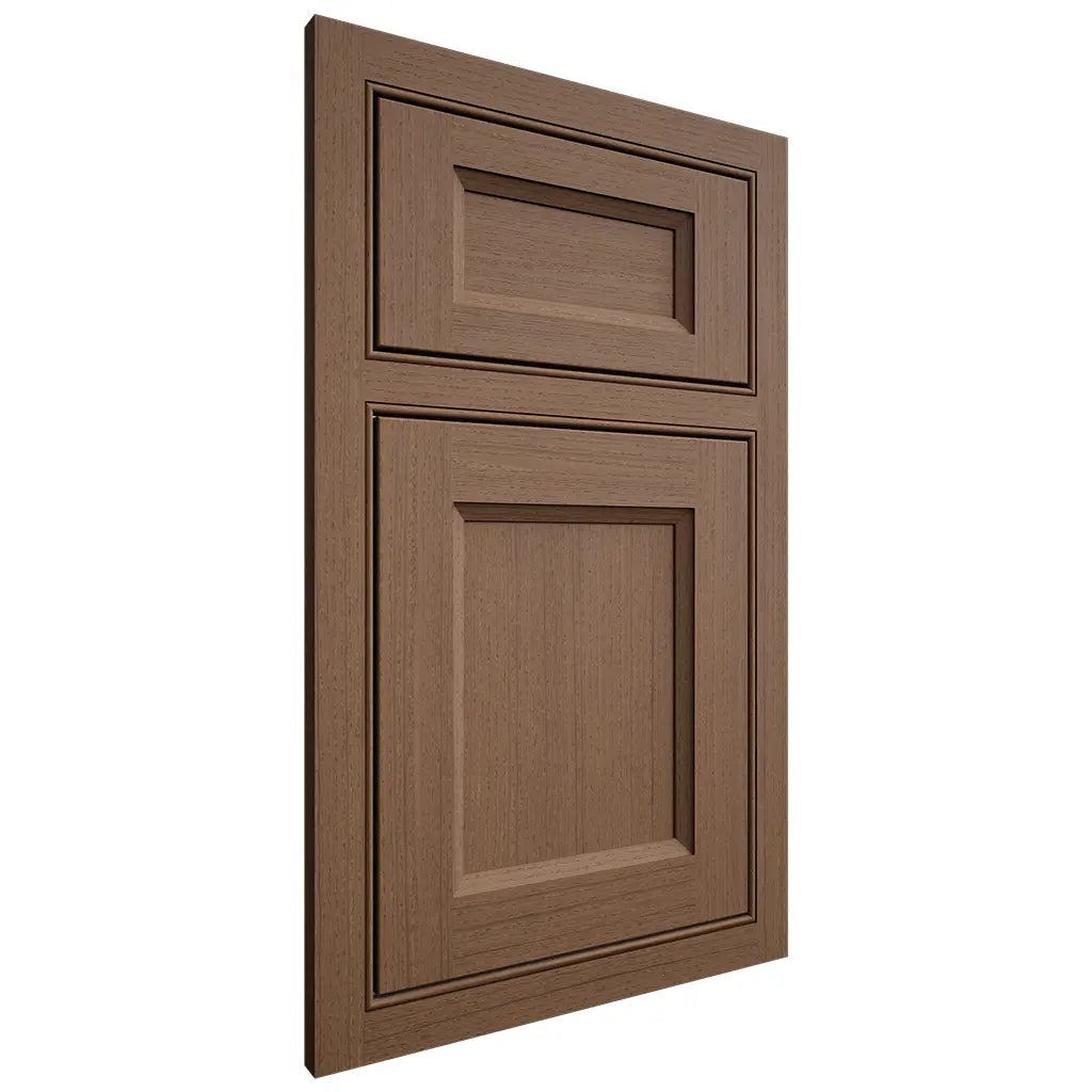 Shiloh Cabinetry Beaded Inset Greensboro White Oak Rift Cut Autumn Door