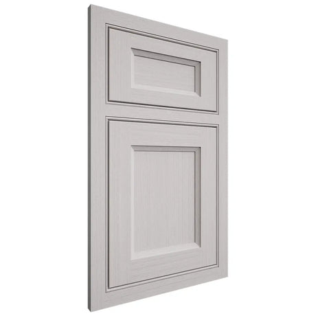 Shiloh Cabinetry Beaded Inset Greensboro White Oak Rift Cut Cotton Door