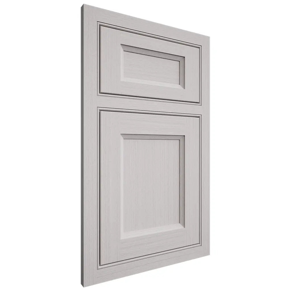 Shiloh Cabinetry Beaded Inset Greensboro White Oak Rift Cut Cotton Door